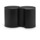 Meridian Dimple Black End Table IMAGE 1
