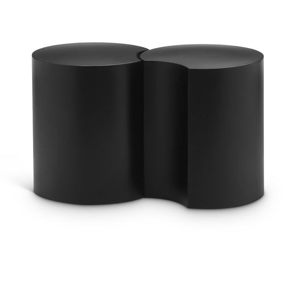 Meridian Dimple Black End Table IMAGE 1