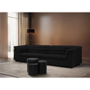 Meridian Dimple Black End Table IMAGE 2