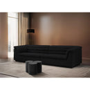 Meridian Dimple Black Coffee Table IMAGE 2