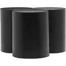 Meridian Dimple Black Coffee Table IMAGE 3