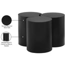Meridian Dimple Black Coffee Table IMAGE 4
