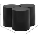 Meridian Dimple Black Coffee Table IMAGE 6