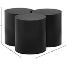Meridian Dimple Black Coffee Table IMAGE 6