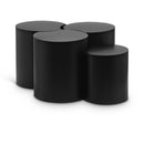 Meridian Dimple Black Coffee Table IMAGE 1