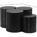 Meridian Dimple Black Coffee Table IMAGE 6