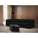 Meridian Dimple Black Coffee Table IMAGE 2