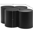 Meridian Dimple Black Coffee Table IMAGE 6