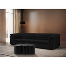 Meridian Dimple Black Coffee Table IMAGE 2