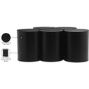 Meridian Dimple Black Coffee Table IMAGE 5