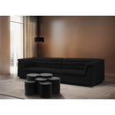 Meridian Dimple Black Coffee Table IMAGE 2