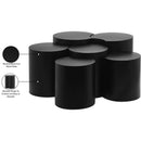 Meridian Dimple Black Coffee Table IMAGE 5