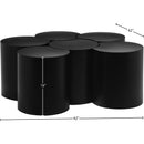Meridian Dimple Black Coffee Table IMAGE 6