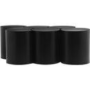 Meridian Dimple Black Coffee Table IMAGE 3