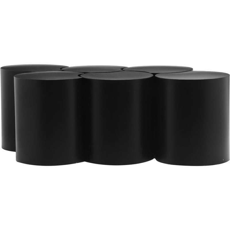 Meridian Dimple Black Coffee Table IMAGE 3