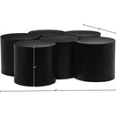 Meridian Dimple Black Coffee Table IMAGE 6