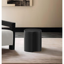Meridian Dimple Black End Table IMAGE 2