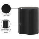 Meridian Dimple Black End Table IMAGE 5