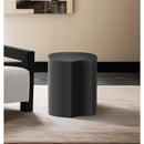 Meridian Dimple Black End Table IMAGE 2