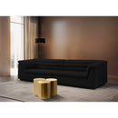 Meridian Dimple Gold Coffee Table IMAGE 2