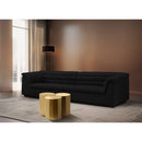 Meridian Dimple Gold Coffee Table IMAGE 2