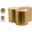Meridian Dimple Gold Coffee Table IMAGE 5