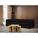 Meridian Dimple Gold Coffee Table IMAGE 2