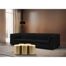 Meridian Dimple Gold Coffee Table IMAGE 2