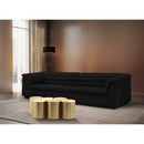 Meridian Dimple Gold Coffee Table IMAGE 2