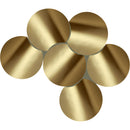 Meridian Dimple Gold Coffee Table IMAGE 4