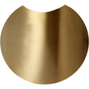 Meridian Dimple Gold End Table IMAGE 4