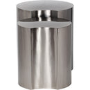 Meridian Dimple Silver End Table IMAGE 3