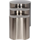 Meridian Dimple Silver End Table IMAGE 3