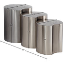 Meridian Dimple Silver End Table IMAGE 5