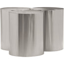 Meridian Dimple Silver Coffee Table IMAGE 3