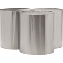 Meridian Dimple Silver Coffee Table IMAGE 3