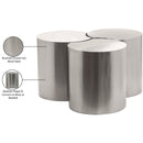 Meridian Dimple Silver Coffee Table IMAGE 5