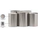 Meridian Dimple Silver Coffee Table IMAGE 5