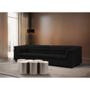 Meridian Dimple Silver Coffee Table IMAGE 2