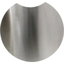 Meridian Dimple Silver End Table IMAGE 4