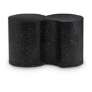 Meridian Dimple Black End Table IMAGE 1