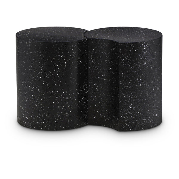 Meridian Dimple Black End Table IMAGE 1