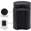 Meridian Dimple Black End Table IMAGE 5