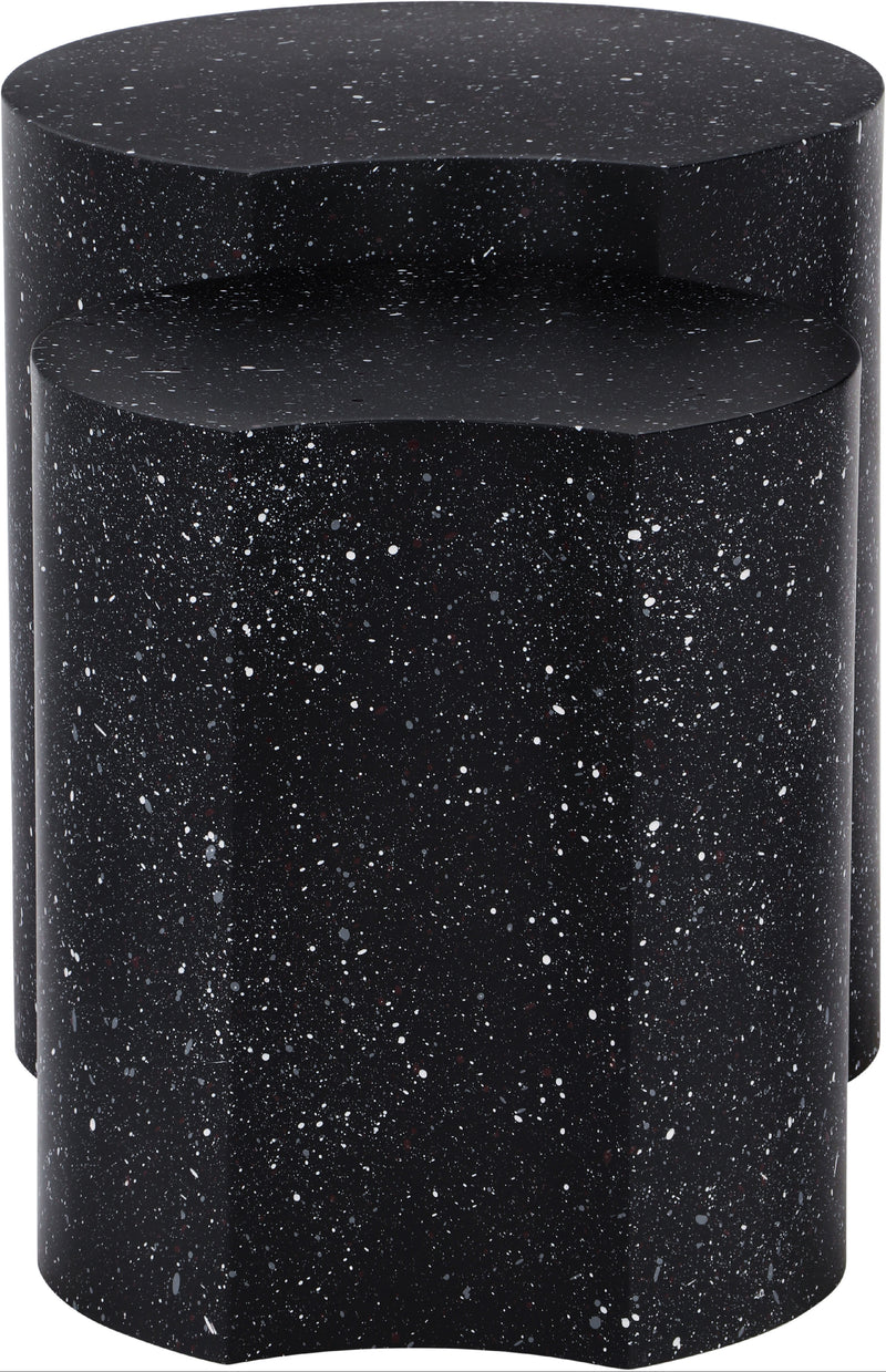 Meridian Dimple Black End Table IMAGE 3