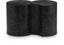 Meridian Dimple Black End Table IMAGE 1