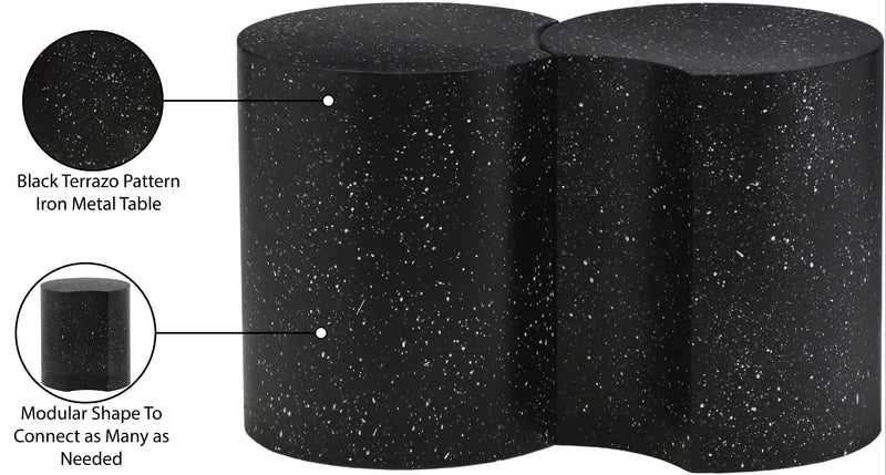 Meridian Dimple Black End Table IMAGE 5