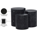 Meridian Dimple Black End Table IMAGE 5