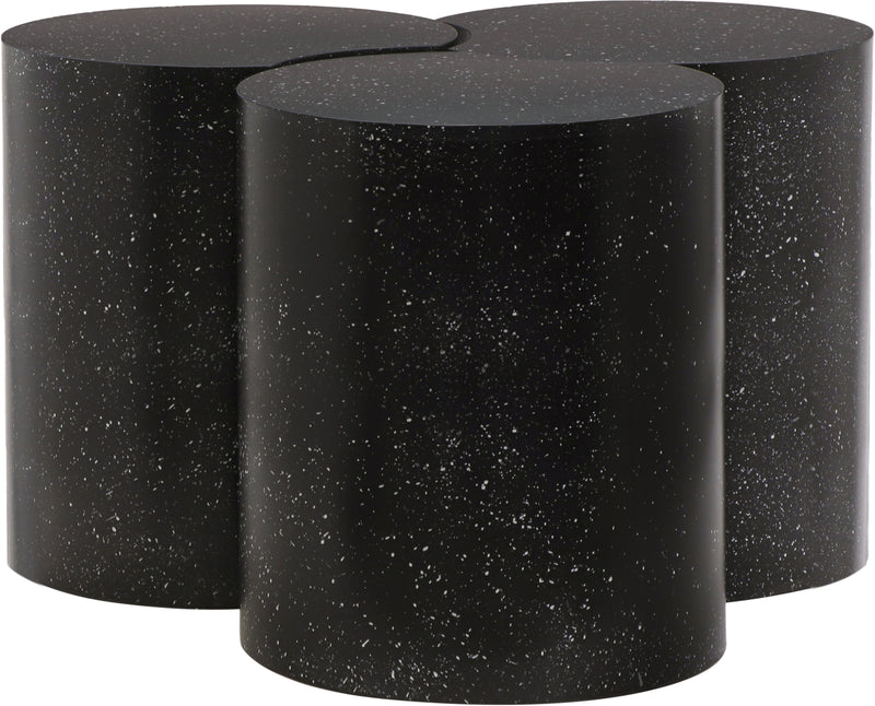Meridian Dimple Black Coffee Table IMAGE 3