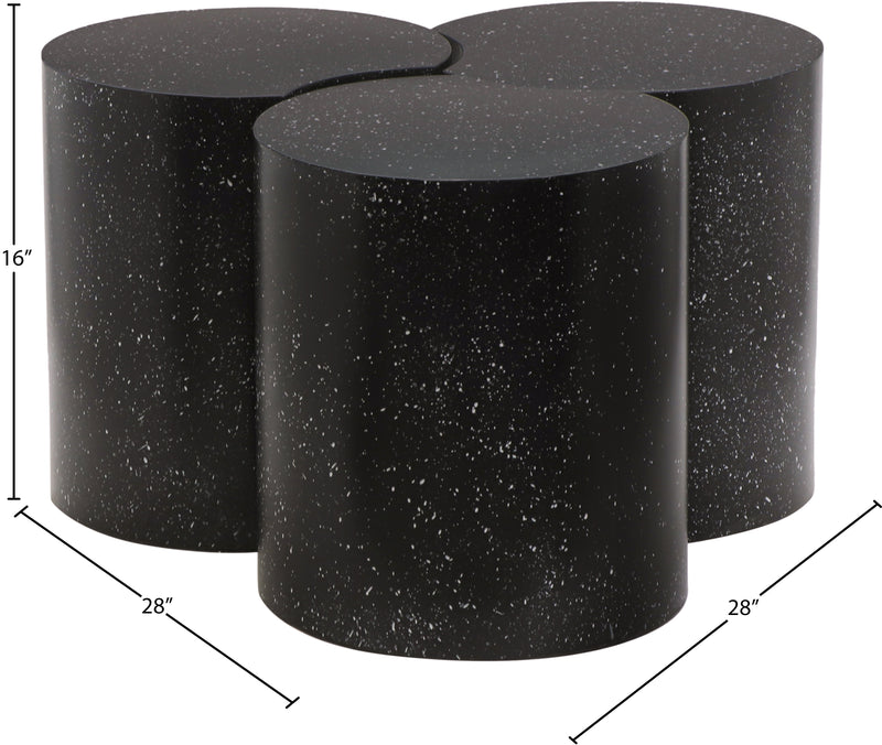Meridian Dimple Black Coffee Table IMAGE 6