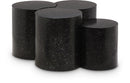 Meridian Dimple Black Coffee Table IMAGE 1
